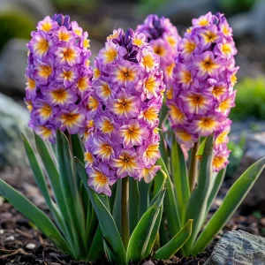 Гиацинт Пинк Перпл купить по цене от 2099р. в интернет-магазине «Посадика» с доставкой почтой в в Зеленоградске и по всей России – [изображение №1].